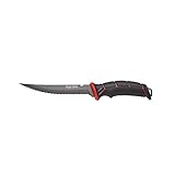 Ugly Stik Ugly Tools 7 Inch Serrated Knife, Fishing Fillet Knife for...