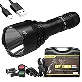 Nitecore P30 Hunting Light Kit,1000 Lumens 676 Yards Red and Green...