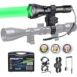 Odepro KL52Plus Zoomable Hunting Light with Red Green White IR850...