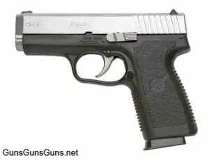 Handgun review photo: Left-side thumbnail of Kahr Arms CW9.