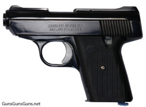 Cobra Firearms CA380 black left side photo