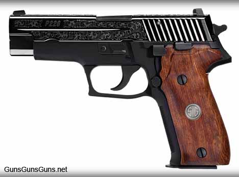 SIG Sauer P226 Engraved