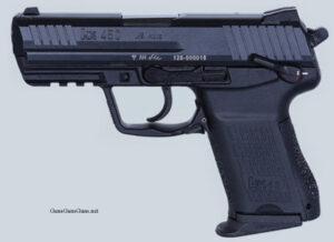 The HK45 Compact from the left