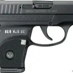 Handgun review photo: Right-side thumbnail of LCP.