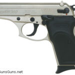 Handgun review photo: Left-side photo of Bersa Thunder 380, black