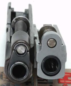 SIG P238 Colt Pocketlite muzzle comparison