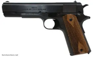 photo of Colt basic 1911 commemorative pistol
