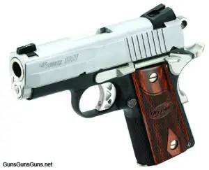 SIG Sauer 1911 Ultra Compact two-tone finish