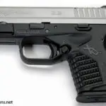 Handgun review photo: Left-side thumbnail of Springfield XD-S.