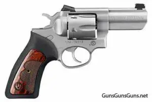 Right-side photo of Ruger GP100 Wiley Clapp