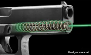 LaserMax Guide Rod Laser Glock green graphic