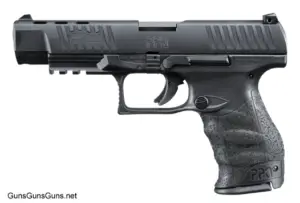 The PPQ M2 with a 5" barrel and chambered in .40 SW.