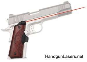 Crimson Trace Master Series Lasergrips 1911 Full Size Rosewood right side