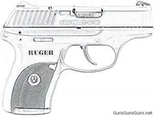 The Ruger LC9.