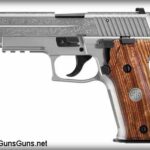SIG Sauer P226 Engraved Stainless left side
