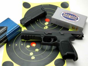SIG Sauer P320 target results photo