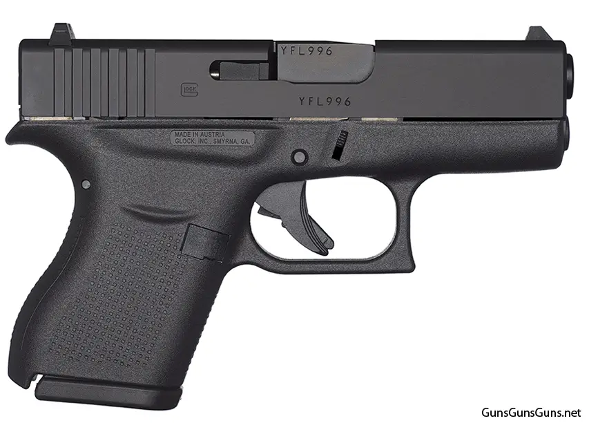 The Glock 43 from the right.