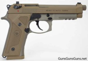 Beretta M9A3 right side flat grips photo