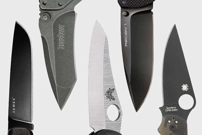 Tactical Knife Blade Shapes