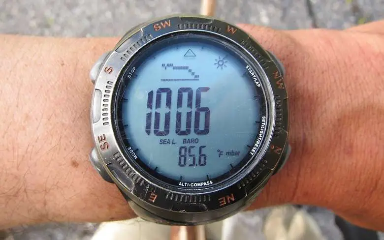 Looking At GPS Watch