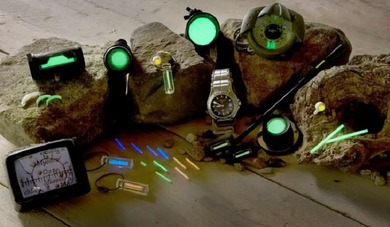 gaseous tritium light source watches