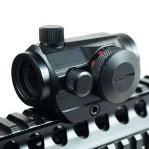 IRON JIAS Tactical Holographic Micro T-1 1X24 Red & Green Dot Scope Riflescope Black with Riser Mount Rifle Hunting Review