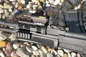 Bushnell Red Dot Sight On Rifle