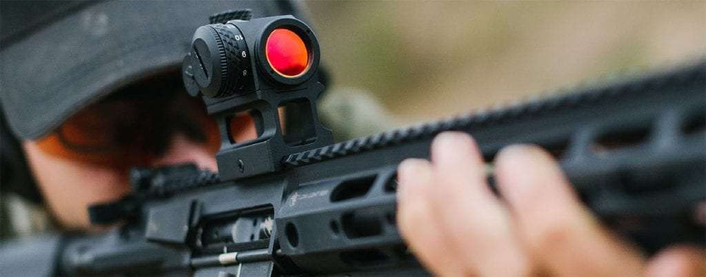 how to adjust a Red Dot sight on a Gun