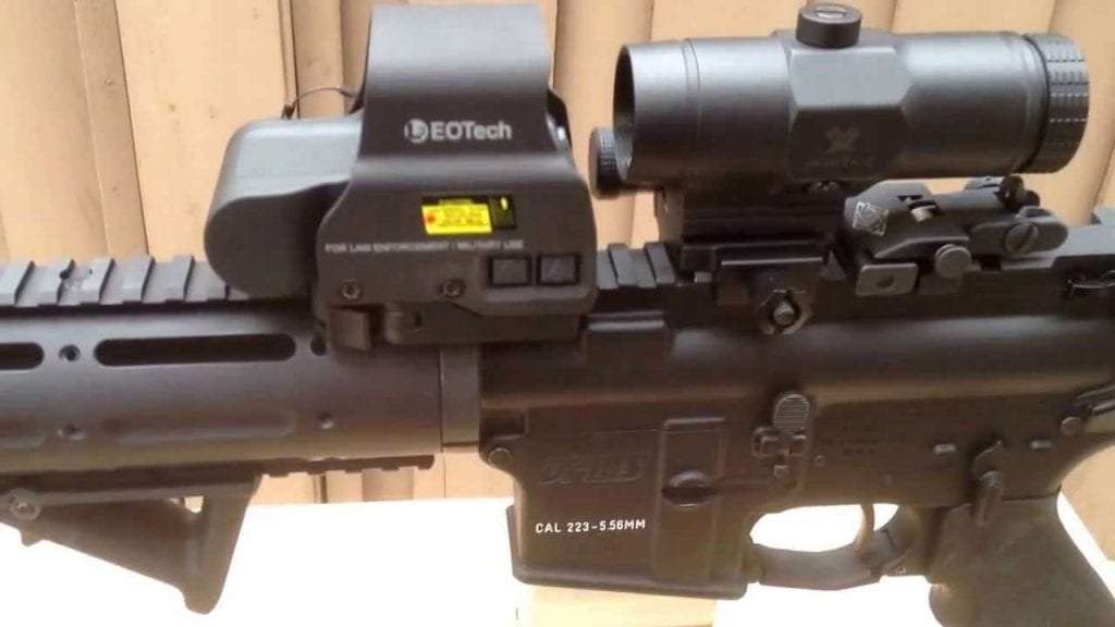 Vortex VMX-3T Magnifier With Red Dot