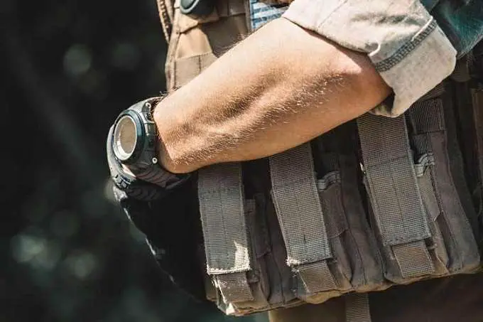 Military Watch On Hand
