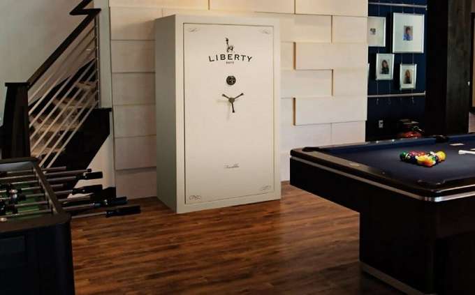 Gun Safe In Man Cave