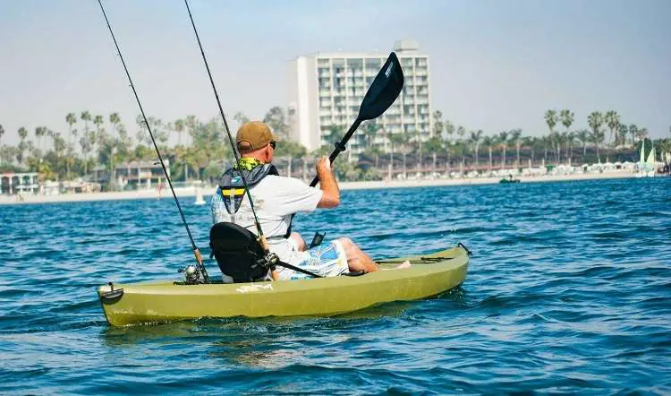 Paddling In Fishing Kayak