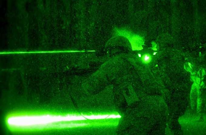 Using Night Vision Scope