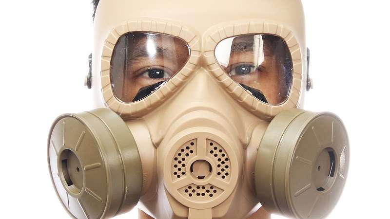 do gas mask filters neutralize