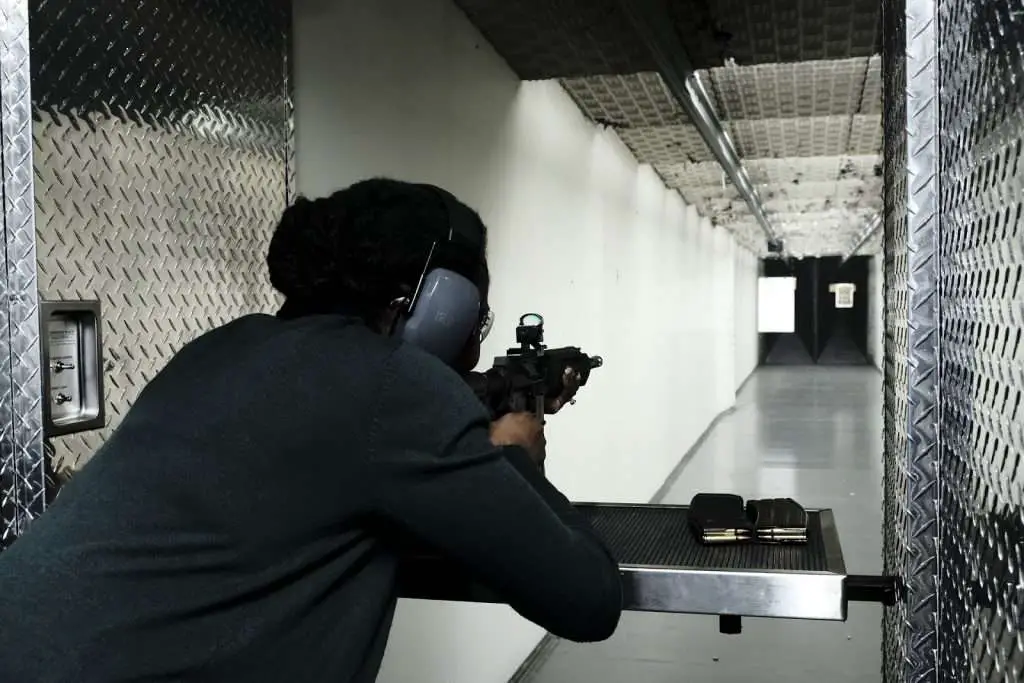 indoor shooting range