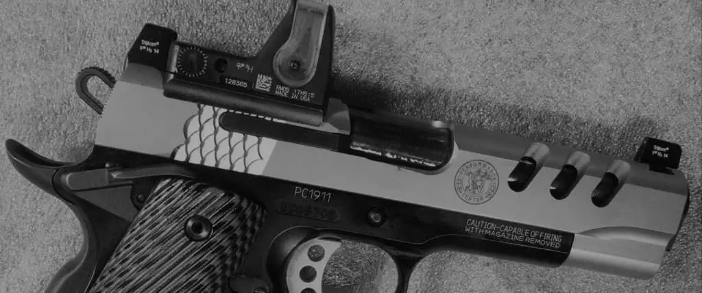PC1911 wit Trijicon Red dot sight
