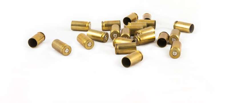 Ammo shells brass casings