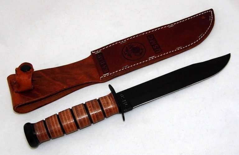 tactical knife with cover