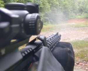 shooting Vortex Strike Eagle with PSA 223 Wylde upper