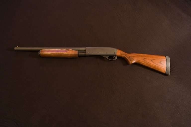 12-gauge Remington 870 shotgun