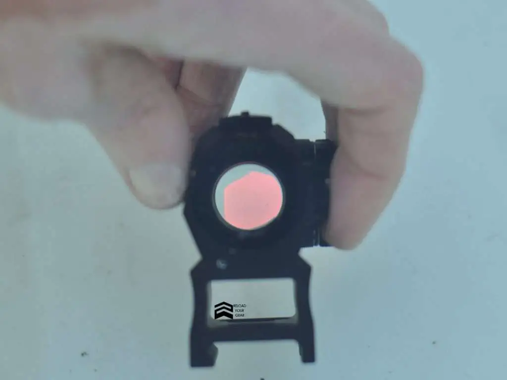 Red dot sight front