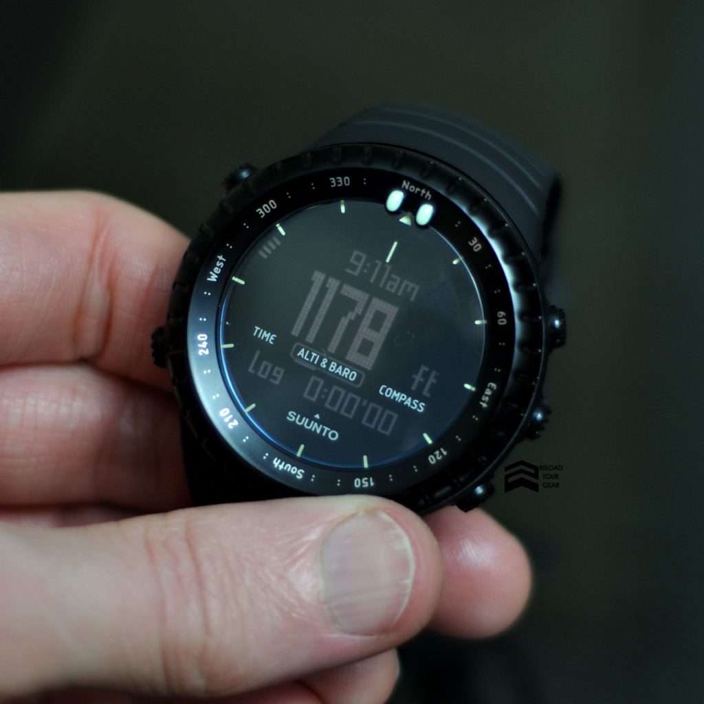 Suunto Core All Black altimeter mode