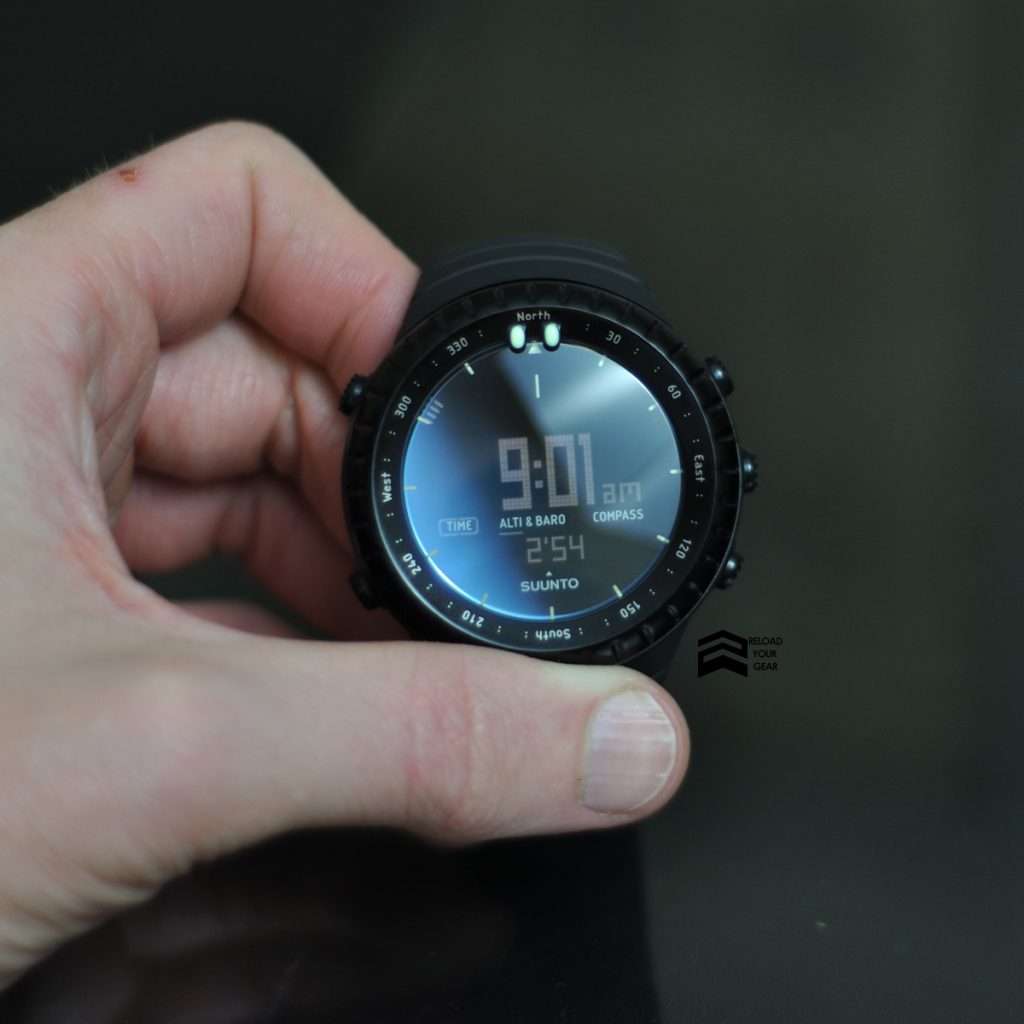 Suunto Core All Black Time mode