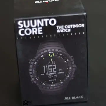 Suunto Core All Black : Outdoor watch - UNBOXING 