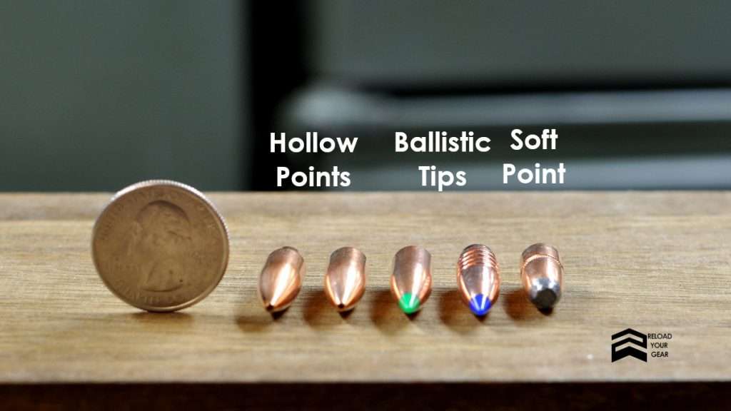 30 caliber bullet type comparisons