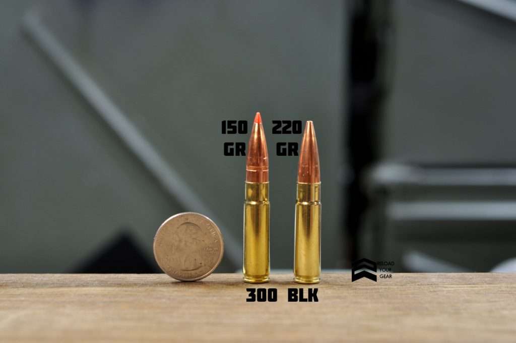 300 Blackout supersonic vs subsonic bullet comparison