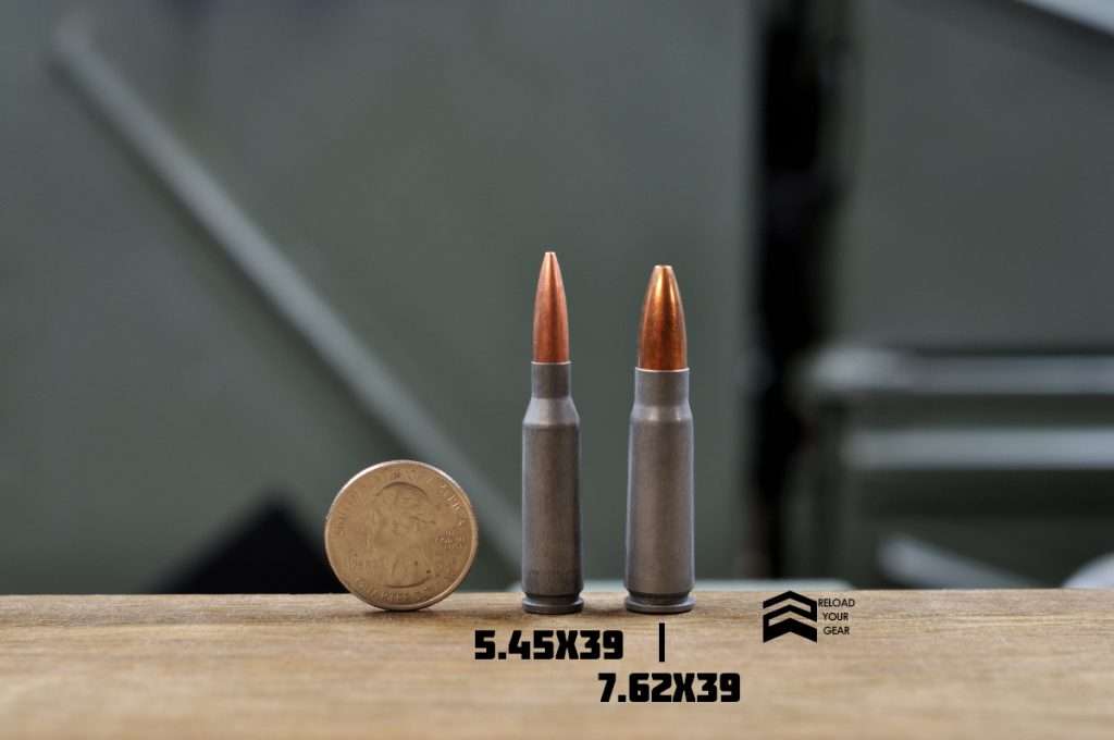 commie cartridge comparison, 5.45x39mm vs 7.62x39mm
