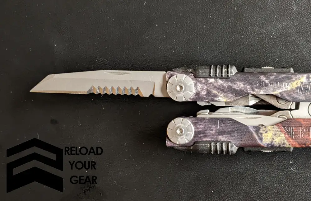 Gerber multiplier reverse tanto knife