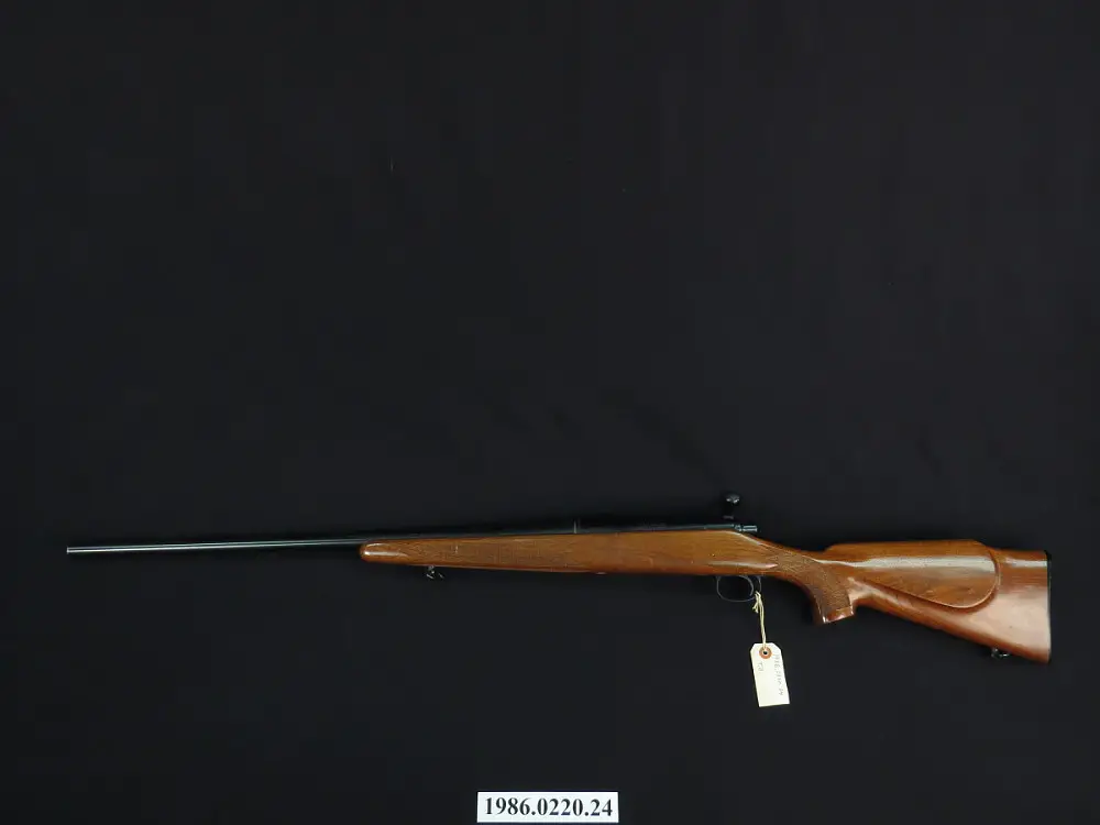 Rifle, bolt action. 1986.0220.24. 