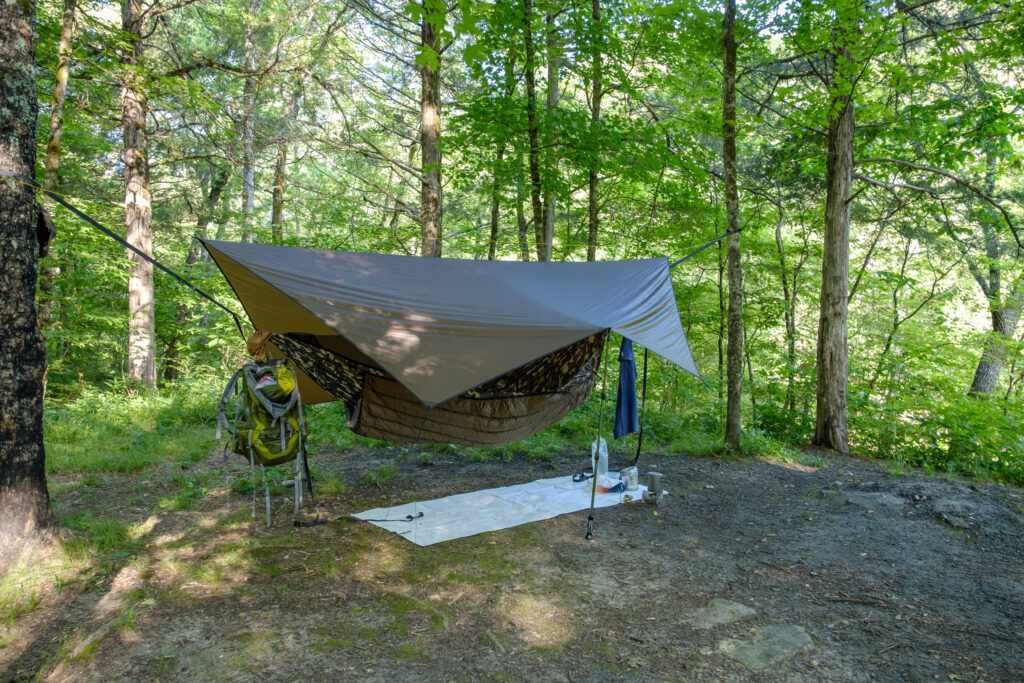 best tarp for hammock camping